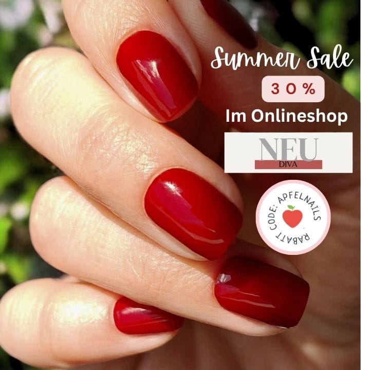 Elegante Nägel: Diva Red als zeitloser Klassiker