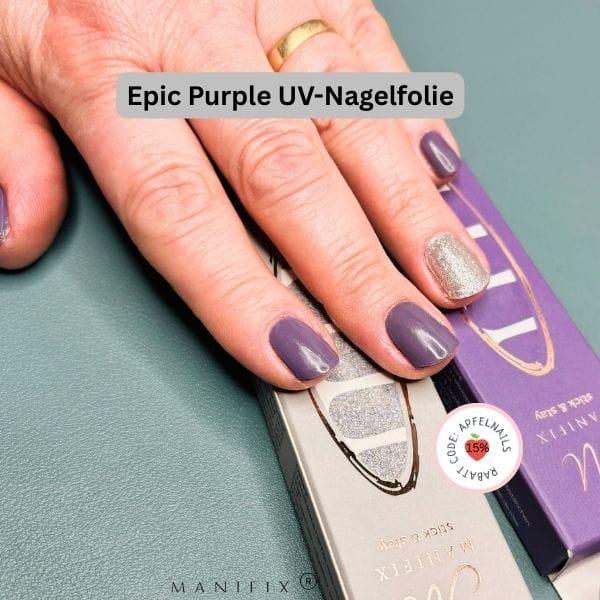 Pastell Lila Nägel mit Glitzer: Die schönsten Nageltrends zum Start ins Jahr 2026