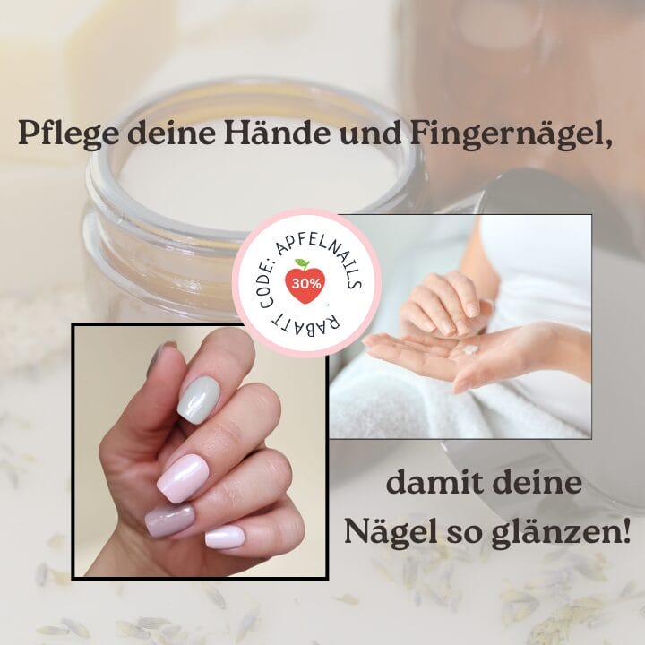 zarte Nägel dank selbstgemachter HAndcreme