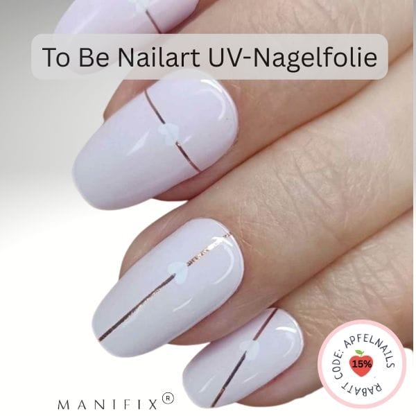 Valentinstag Nägel auf Nägeln