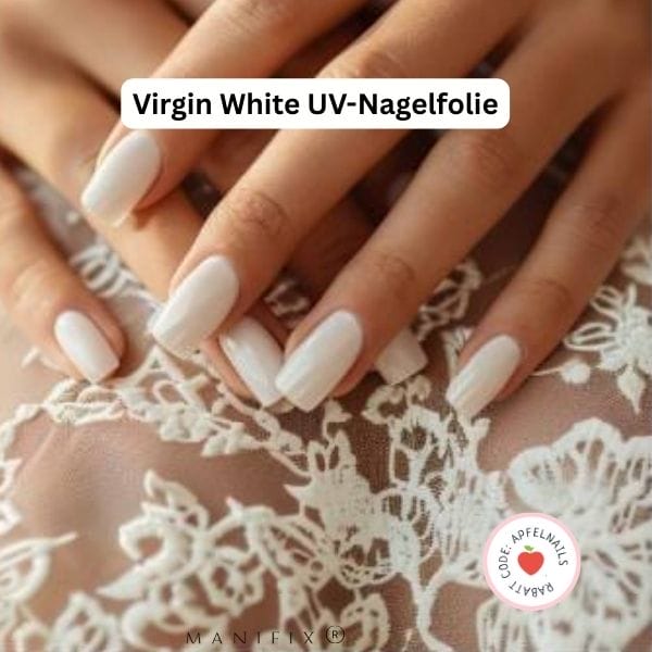 Weiße Glitzer-Nägel: Die edelste Maniküre für Hochzeiten