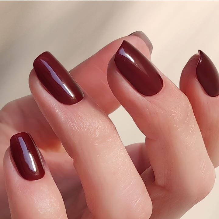 Adamant Red UV-Nagelfolie