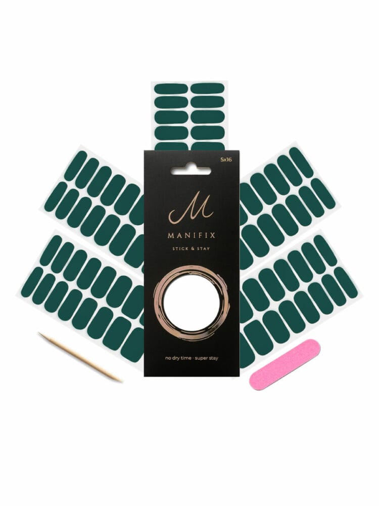 Bonded Green Nagelfolie