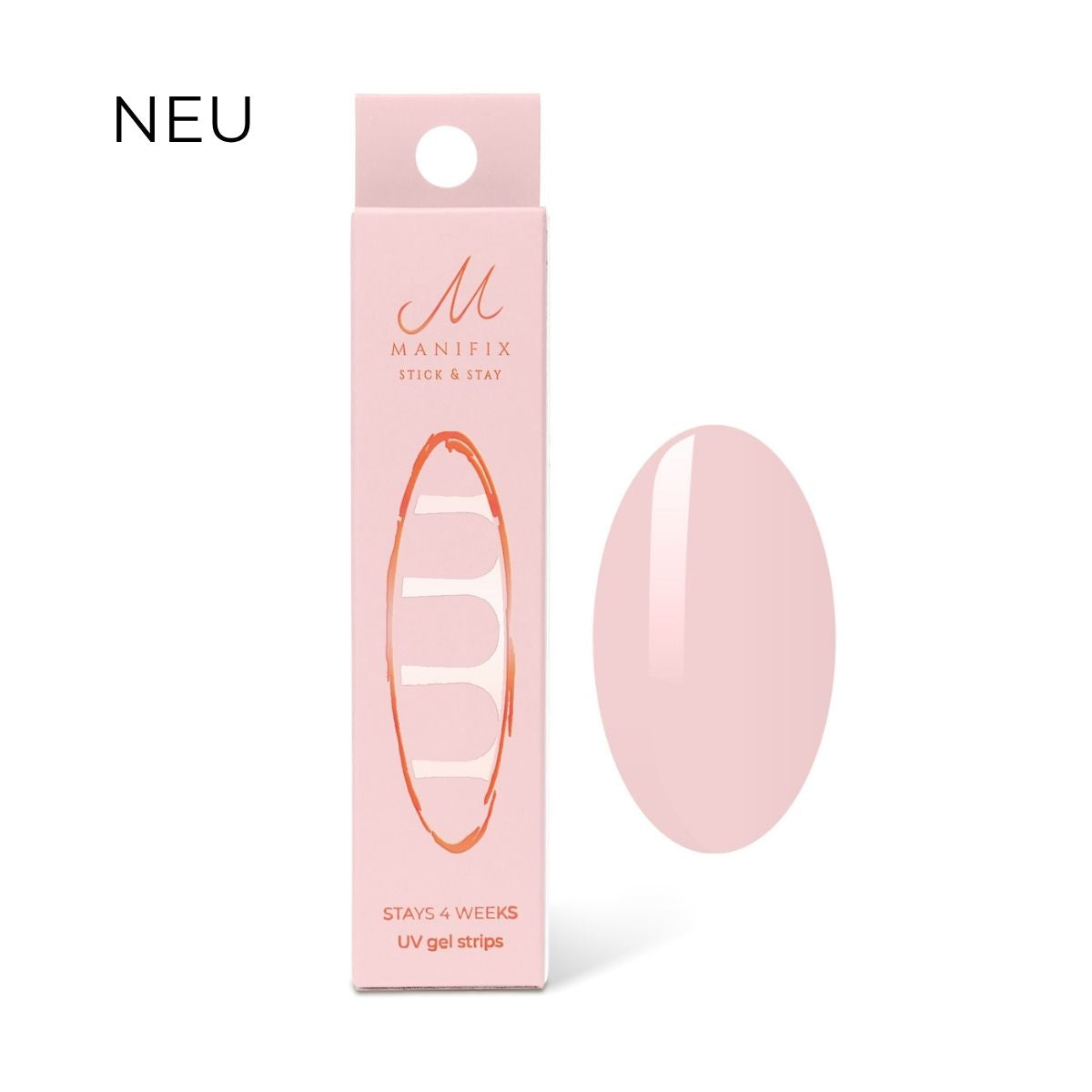 Tender Rosa UV-Nagelfolie