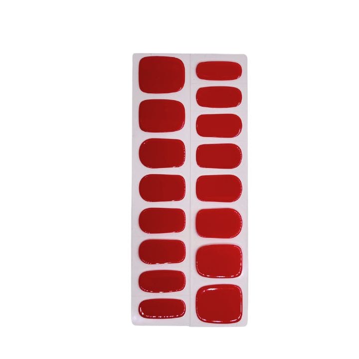 Addict Red UV-Nagelfolie