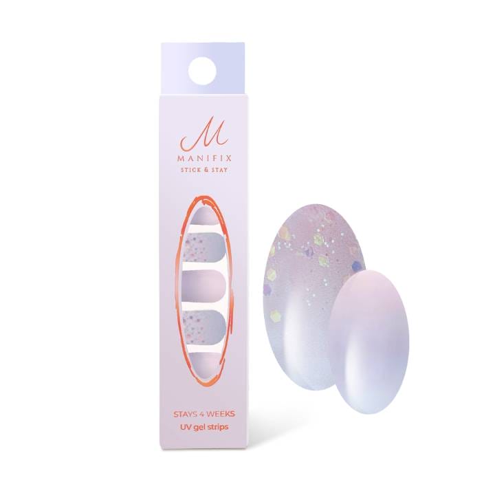 Be Bubble Babyboomer Glitzer UV-Nagelfolie