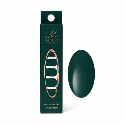 Bonded Green UV-Nagelfolie