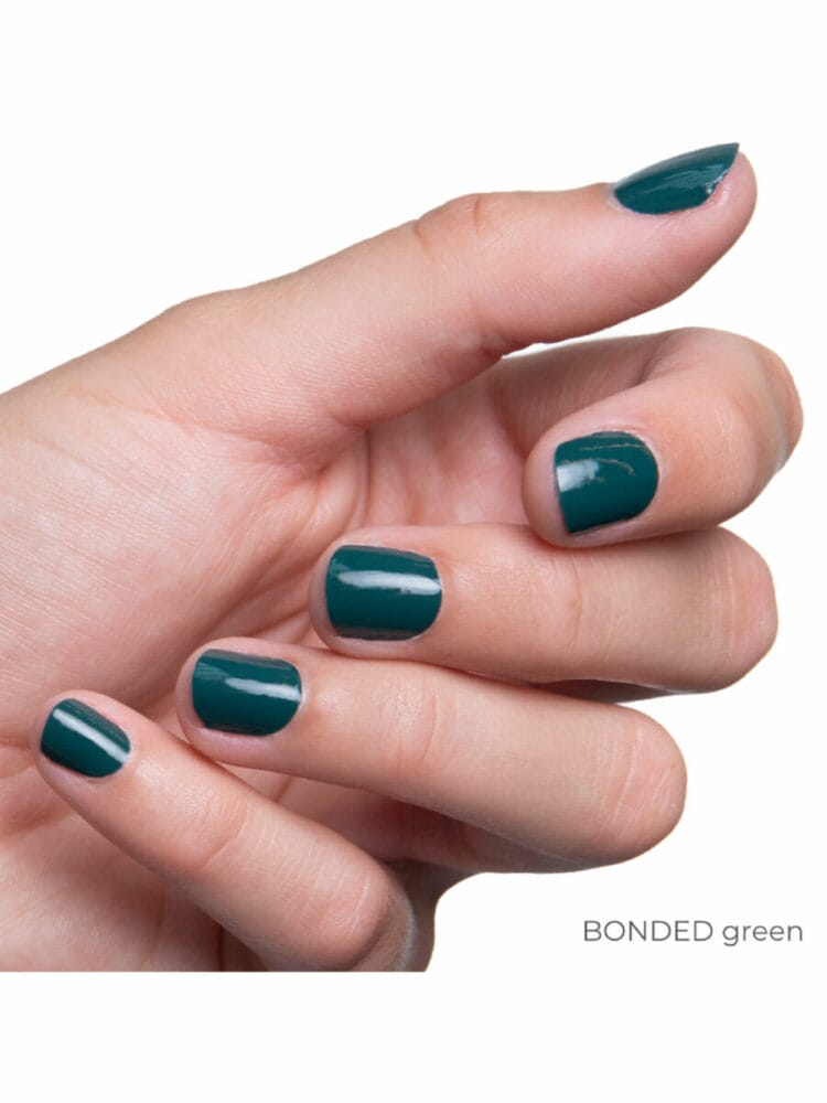 Bonded Green Nagelfolie