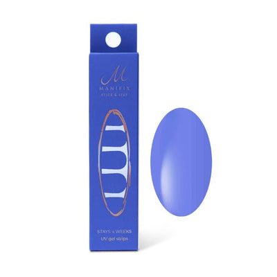 Bright Blue UV-Nagelfolie