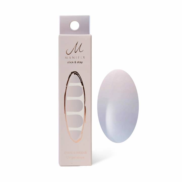 Bubble Gum Babyboomer UV-Nagelfolie