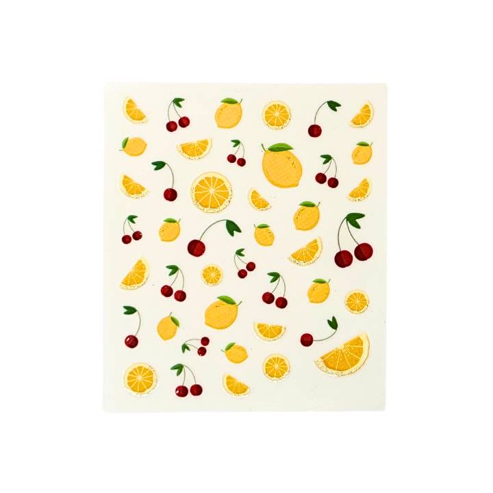 Citrus Cherry Pop Nailart Sticker
