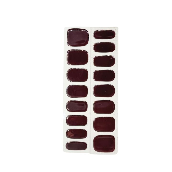 Diamant Red UV-Nagelfolie