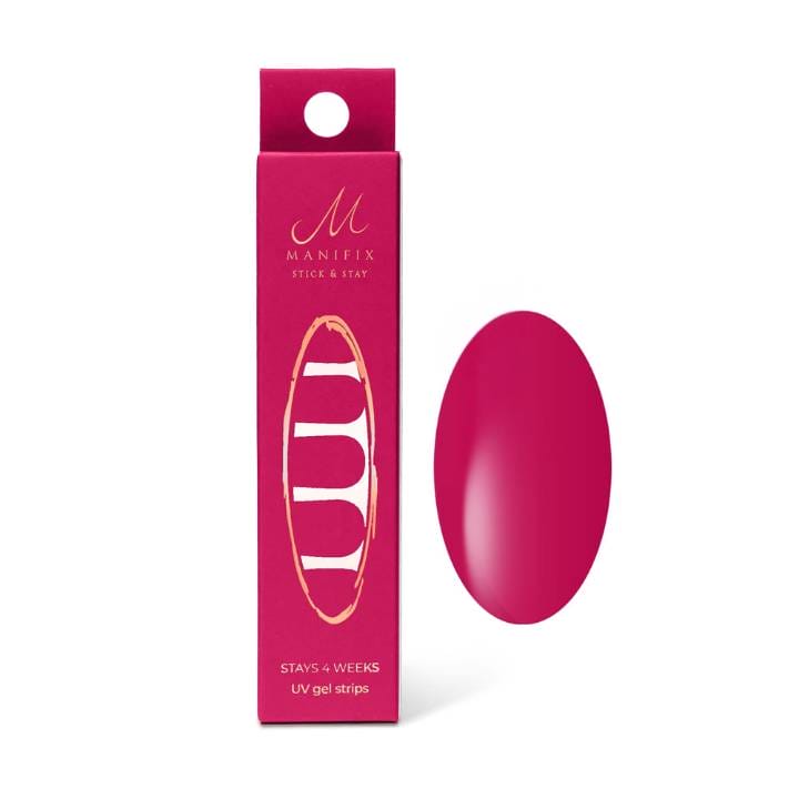 Éclat Rouge Pink UV Nail Wrap