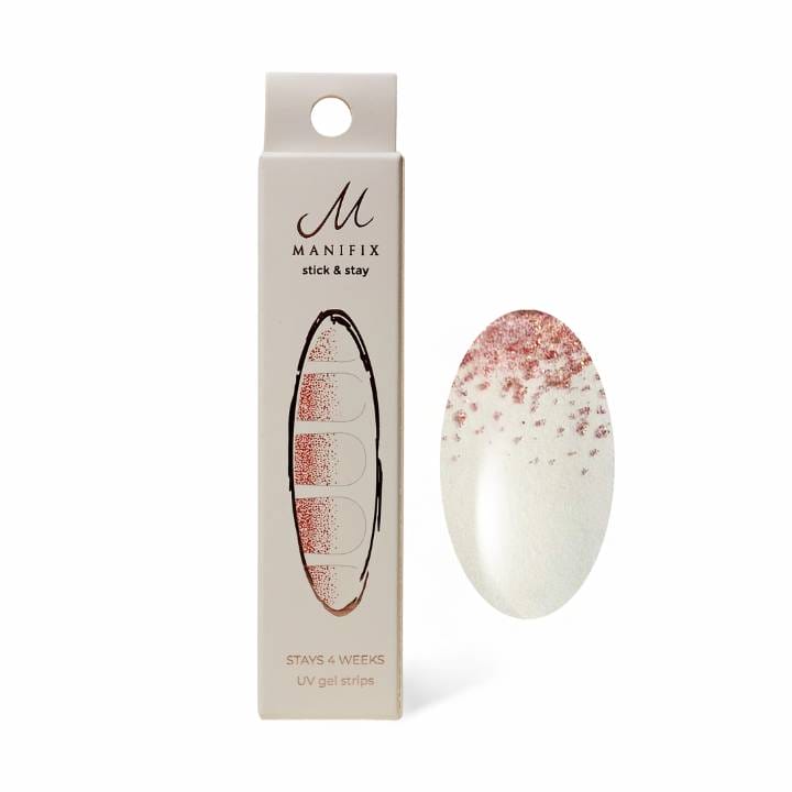 Entirely Glitter Transparent UV-Nagelfolie