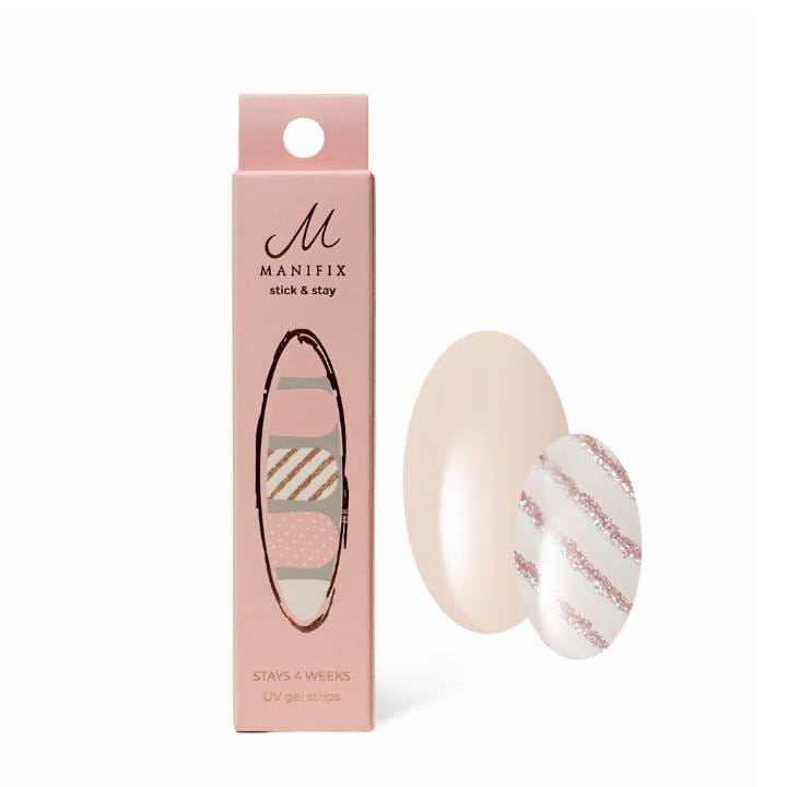 Fairytale Pink White UV-Nagelfolie