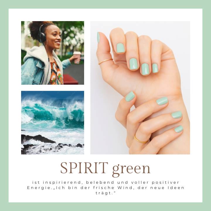 Spirit Green UV-Nagelfolie