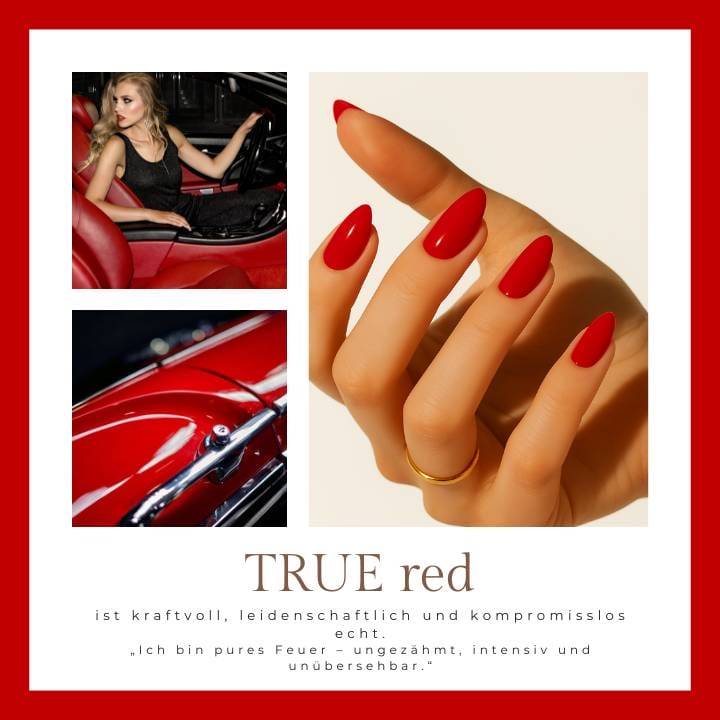 True Red UV-Nagelfolie