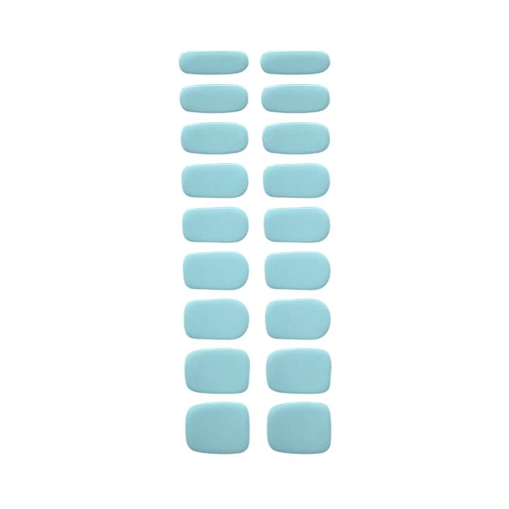 Lagoon blue UV-Nagelfolie