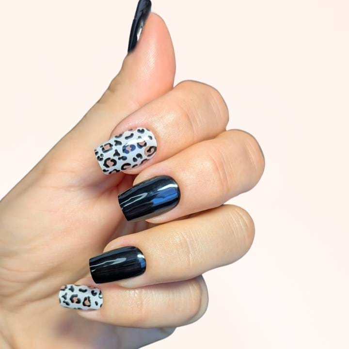 Wild UV-Nagelfolie