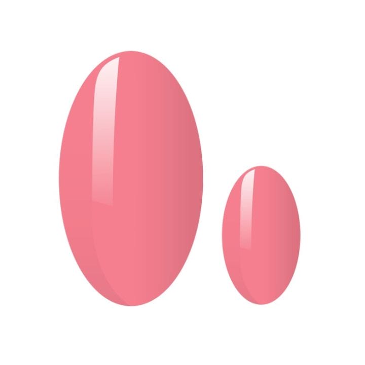 Lighthearted Pink Nagelfolie