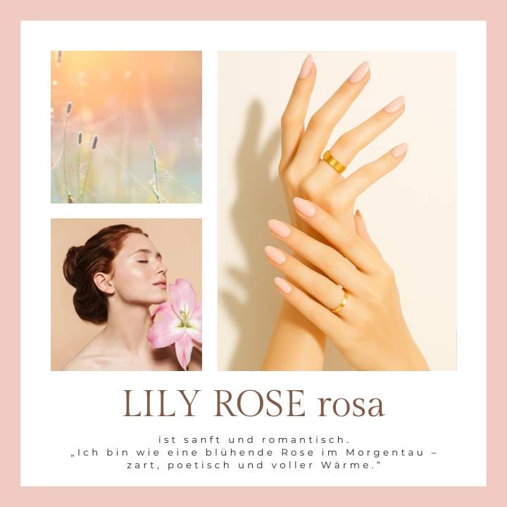 Lily Rose UV-Nagelfolie