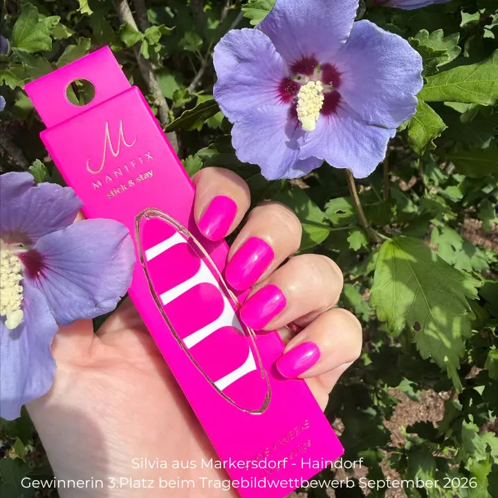 Lolly Pink UV-Nagelfolie