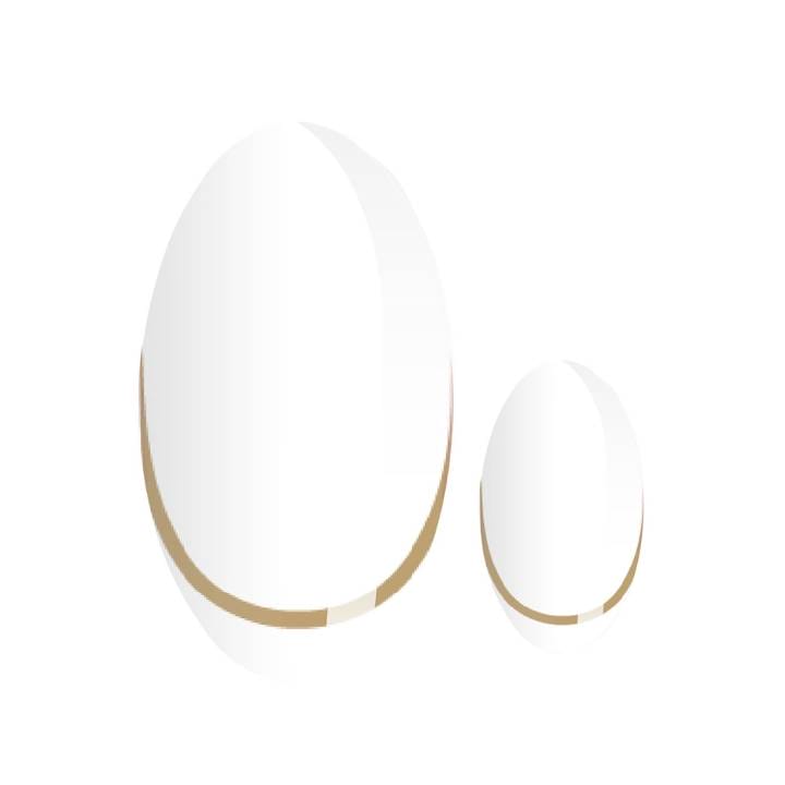 Lune Transparent Nagelfolie