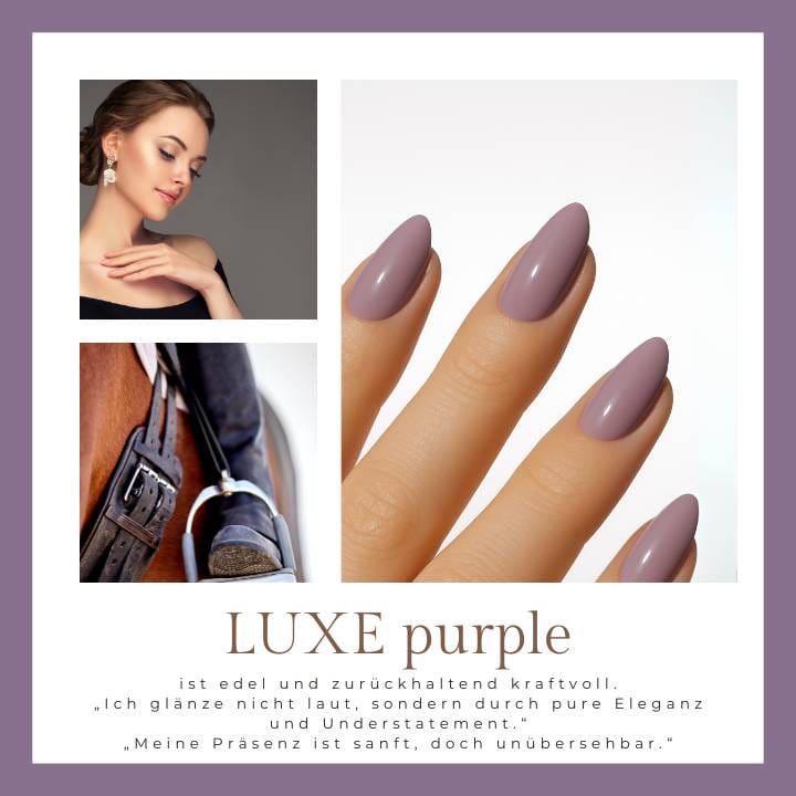 Luxe Purple UV-Nagelfolie