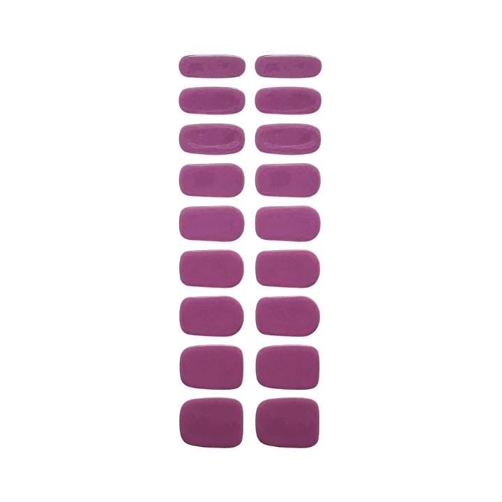 Magnétique pink UV-Nagelfolie