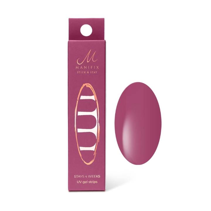 Magnétique pink UV-Nagelfolie