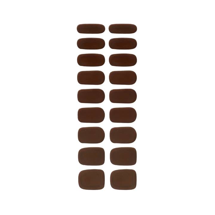 Mocha Brown UV Nail Wrap