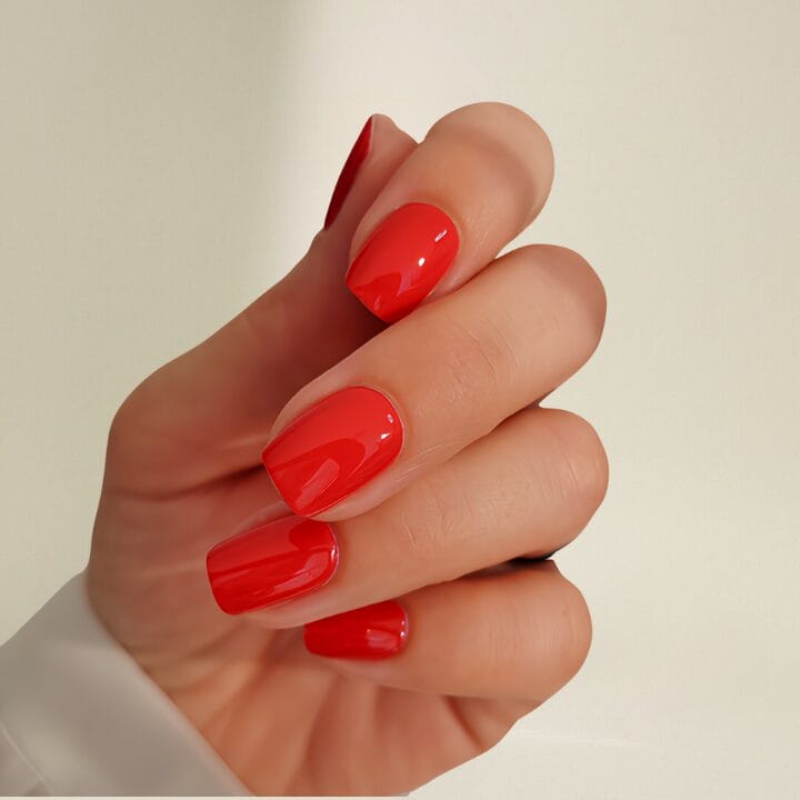 Mon Paris Red UV Nail Wraps