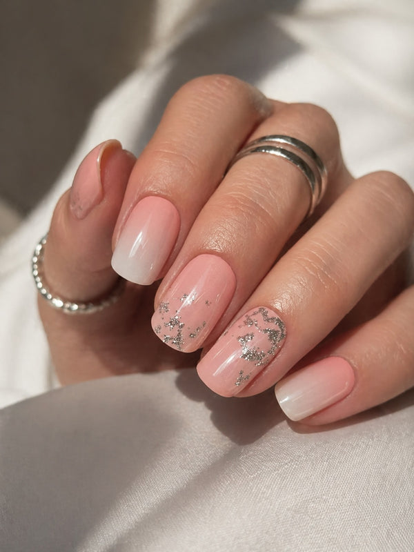 Babyboomer mit Glitzerverlauf