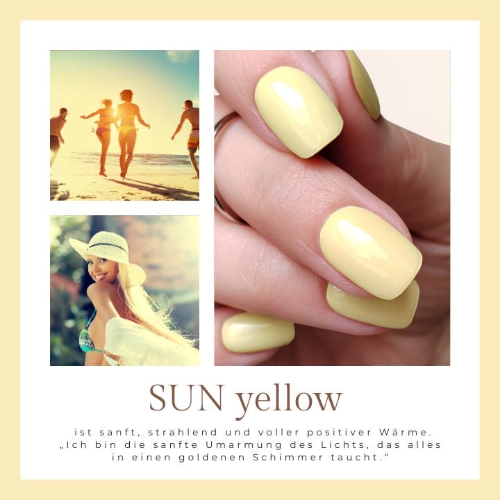 Sun Pastell UV-Nagelfolie