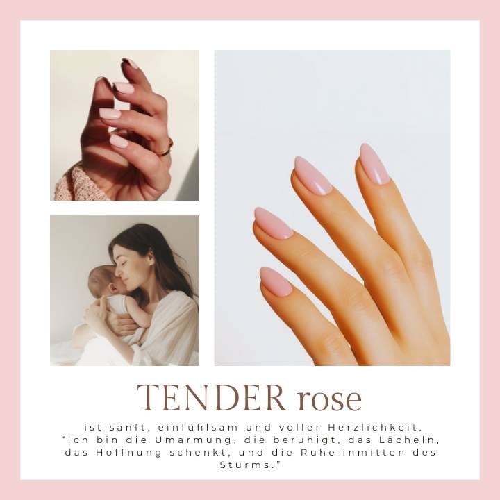 Tender Rosa UV-Nagelfolie