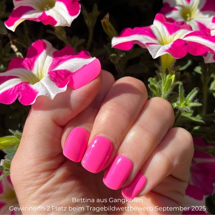 Tickled Neon Pink UV-Nagelfolie