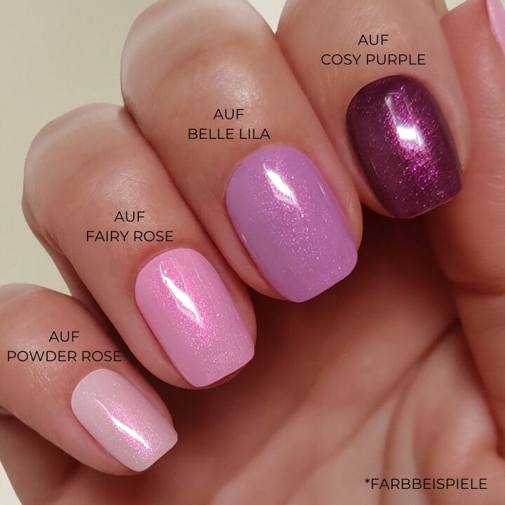 MANIFIX UV Polish Holo Pink Hemafrei