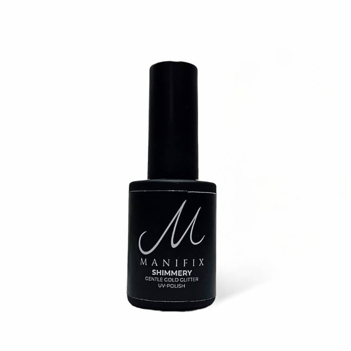MANIFIX UV Polish Gentle Gold Glitter Hemafrei