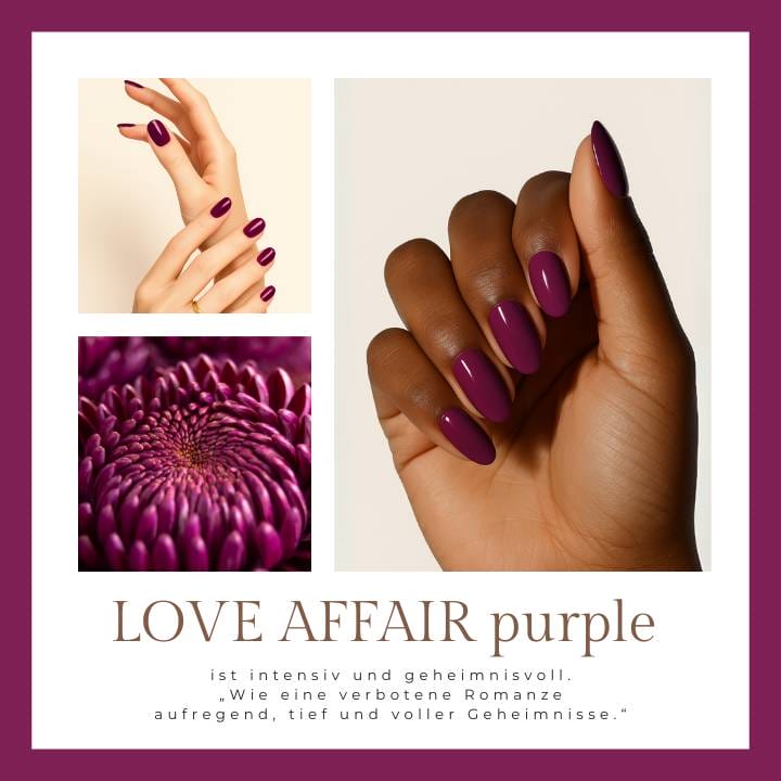 Love Affair Purple UV-Nagelfolie