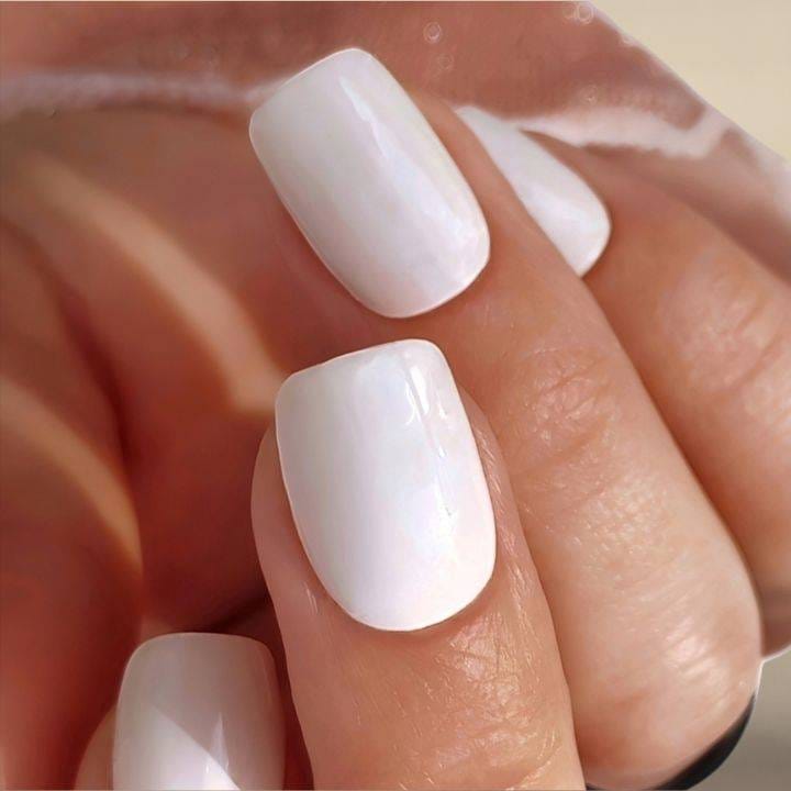 Virgin White UV-Nagelfolie