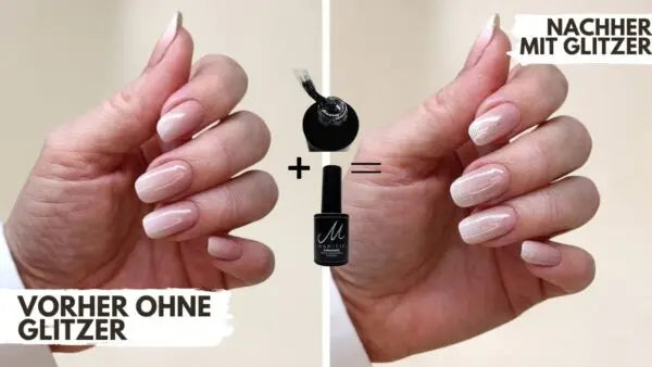 Babyboomer Glitzer: 3 einfache Profi-Tricks für perfekte Nägel in Minuten
