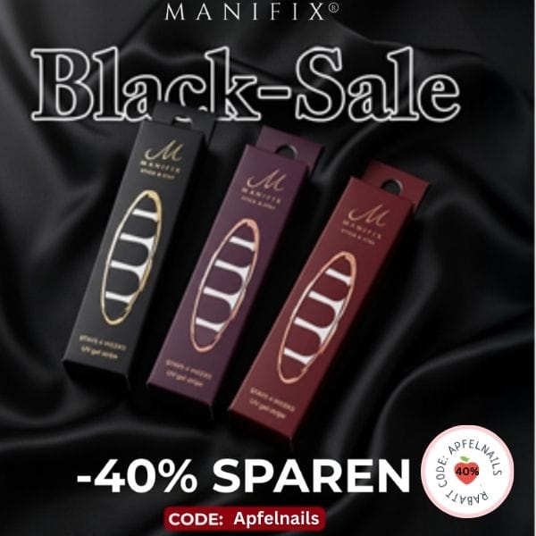 Black Week UV Nail Wraps Now 40% Off – The promotion even lasts longer than a week!