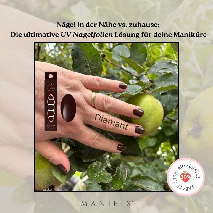 Nägel in der Nähe vs. zuhause: Die ultimative UV Nagelfolien Lösung für deine Maniküre