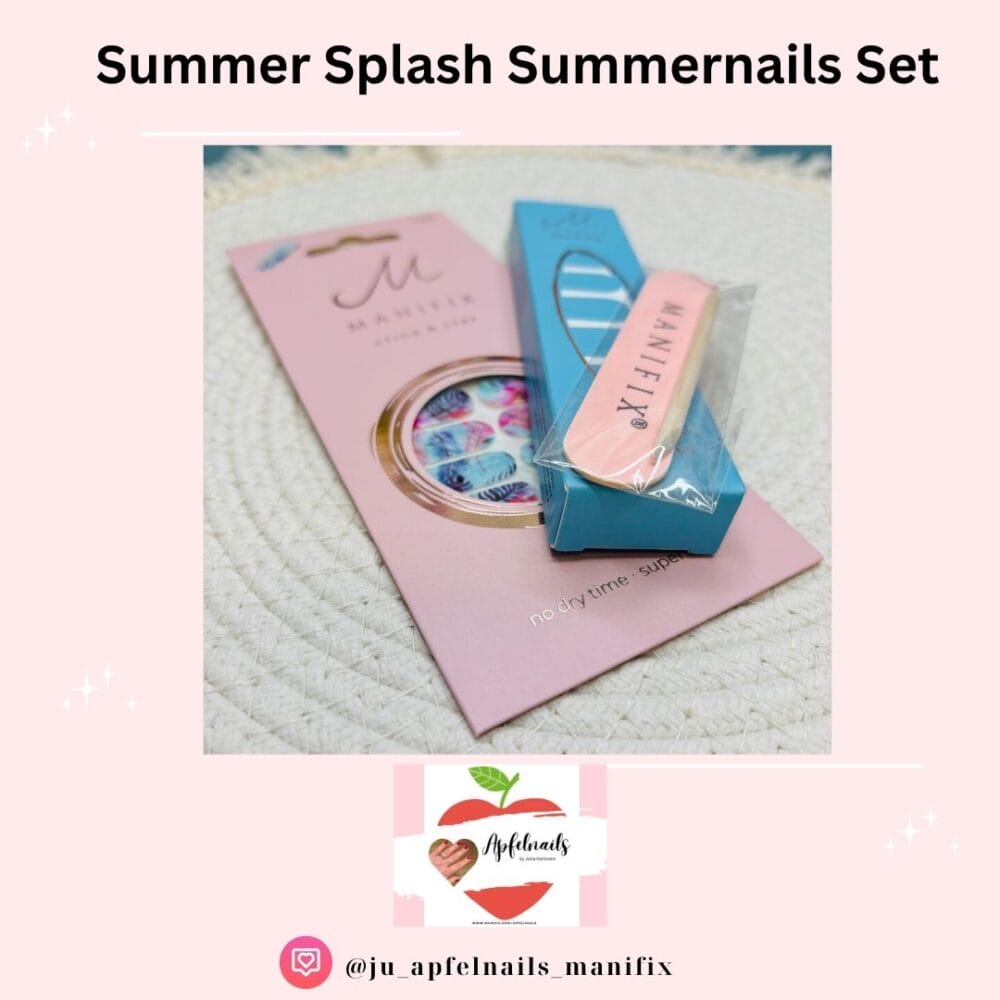 Entdecke das Manifix Summer Splash Summernails Set – Der perfekte Sommer-Look für deine Nägel!