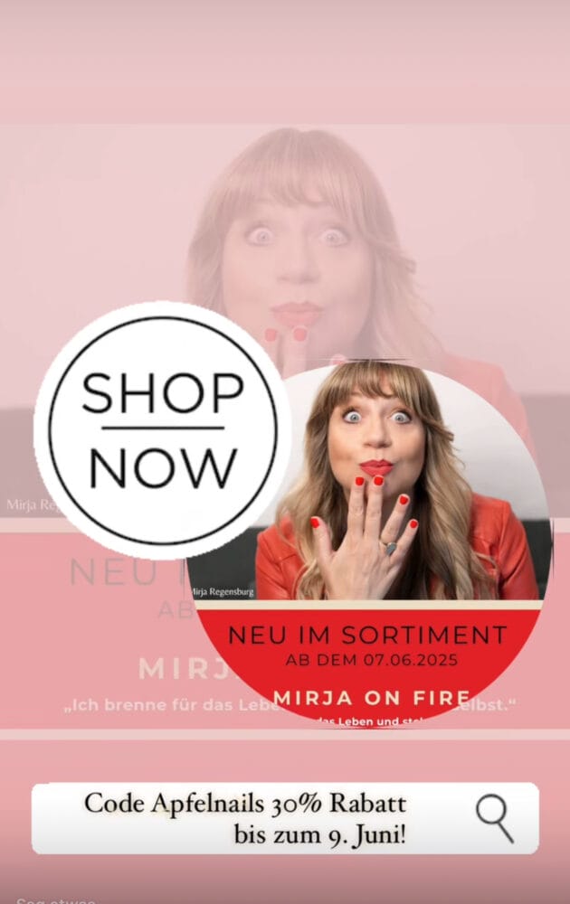 Entdecke die perfekte Nagelfolie: Manifix UV Nagelfolie Mirja on Fire in Neon Red – Der Top Rot Ton für einen auffälligen Look