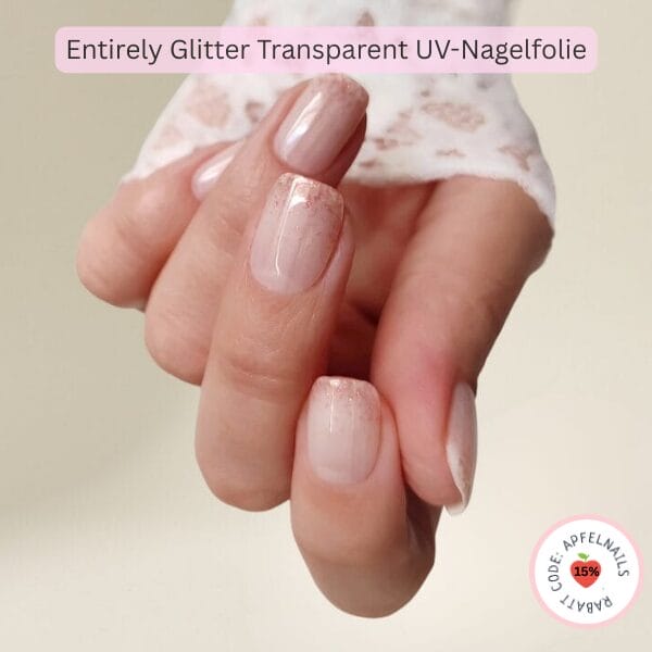 French Nails mit Glitter: Der neue Look für deine Nägel ✨