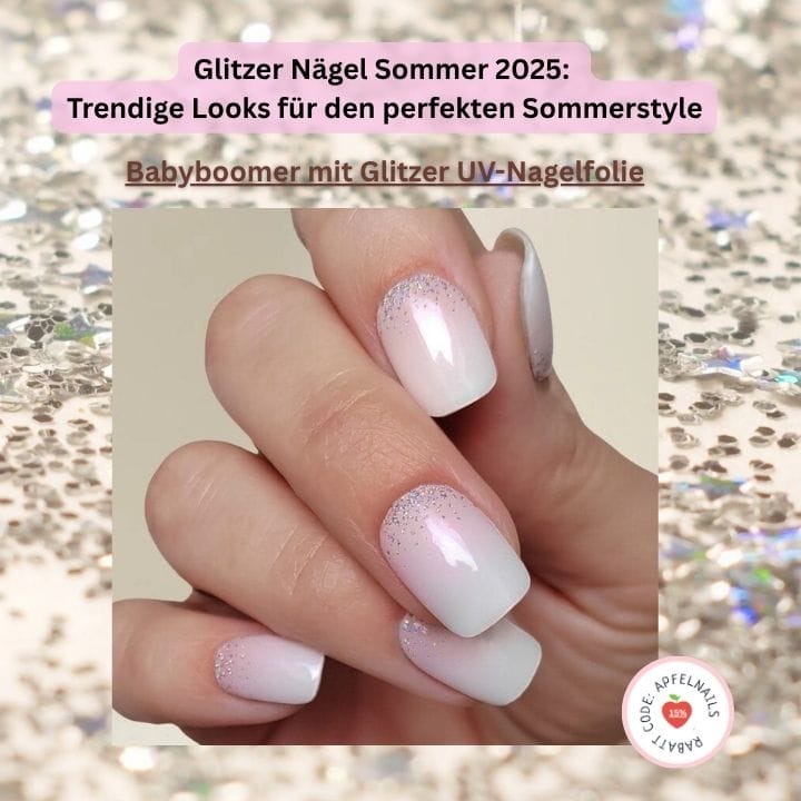 Glitzer Nägel Sommer 2025: Trendige Looks für den perfekten Sommerstyle