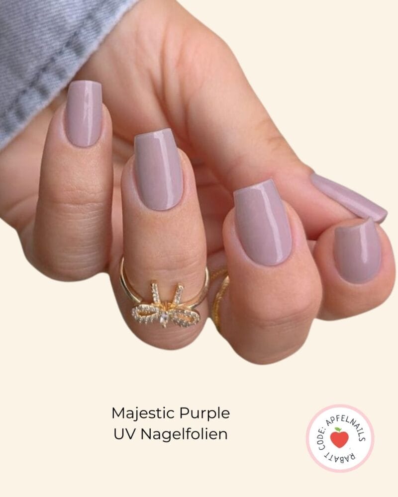 Lila Nageldesign 2026: Timeless Purple ist der neue Klassiker