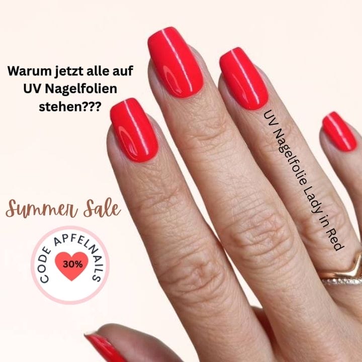 Einfache Nägel: Trend mit UV Nagelfolien 2026