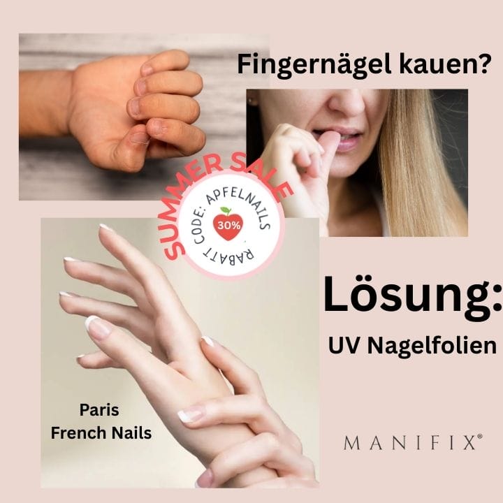 Fingernägel kauen ade: Wie UV-Folien helfen können, deine Nägel zu schützen